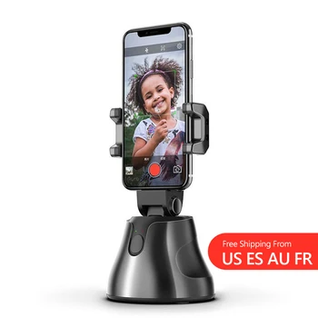 

Smart Auto Tracking Selfie Stick Stand Holder 360 Rotation Face Object Follow Up Gimbal Bracket For Photo Vlog Live Video Record