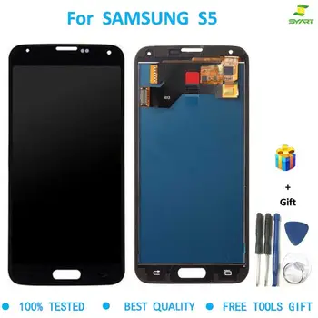 

New Quality TFT For Samsung Galaxy S5 G900 G900F LCD Display Screen Touch Digitizer Assembly For Samsung S5 LCD G900F 5.1"