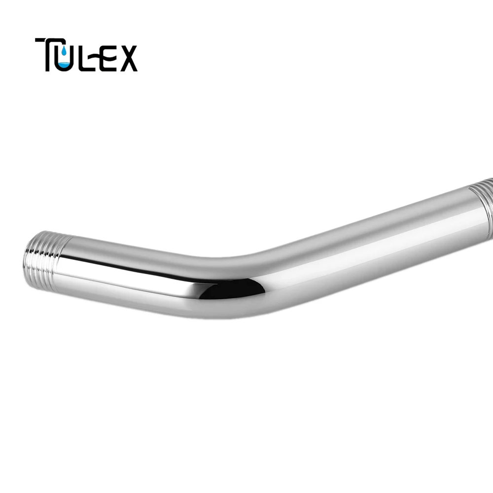 TULEX душ для ванной комнаты, Потолочная душевая головка, соединитель для ванной, Скрытая установка, настенная душевая головка, хромированная