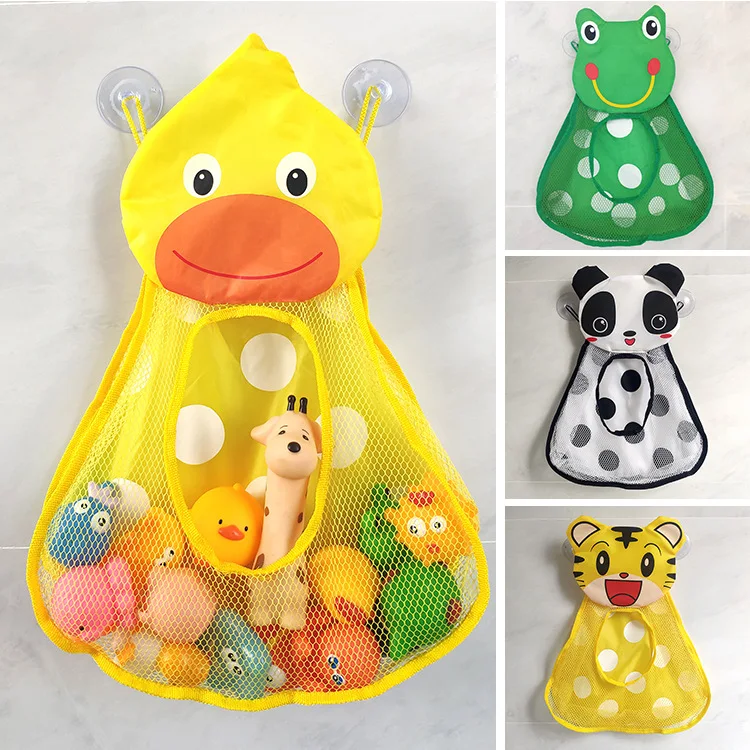 Bathroom Net Bag Bathing Baby Playing In Water Toy Storage Duckling Piglet Frog Daily Necessities | Дом и сад