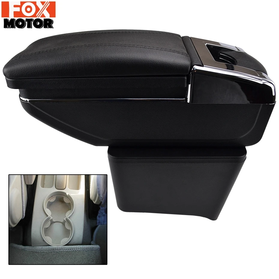 Ящик для хранения подлокотник VW Polo Mk4 2002 2009 поло Vivo 2010 подлокотника вращающийся