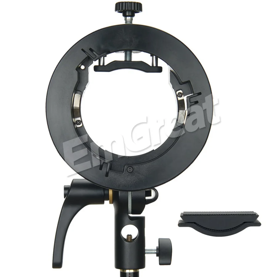 Godox S2 Speedlite S-Type Bracket Bowens Mount Holder for Godox V1 AD200Pro AD400Pro AD200 V860II TT685 TT600 TT350 Tilt Control