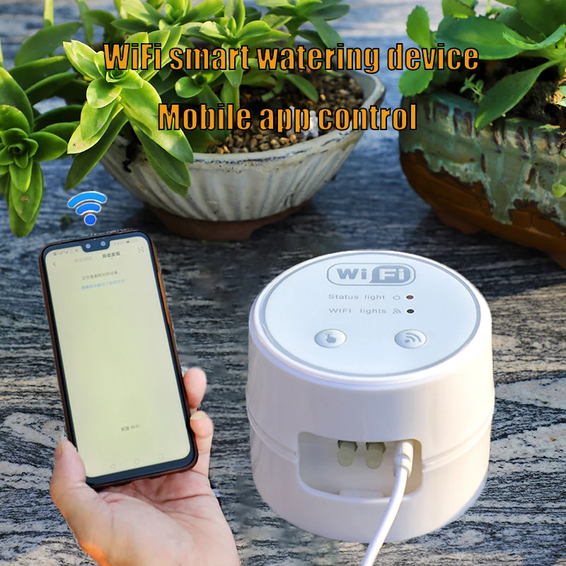 New Wifi Automatic Drip Irrigation Controller Garden plant Smart water pump timer indoor Watering irrigation System Device | Дом и сад