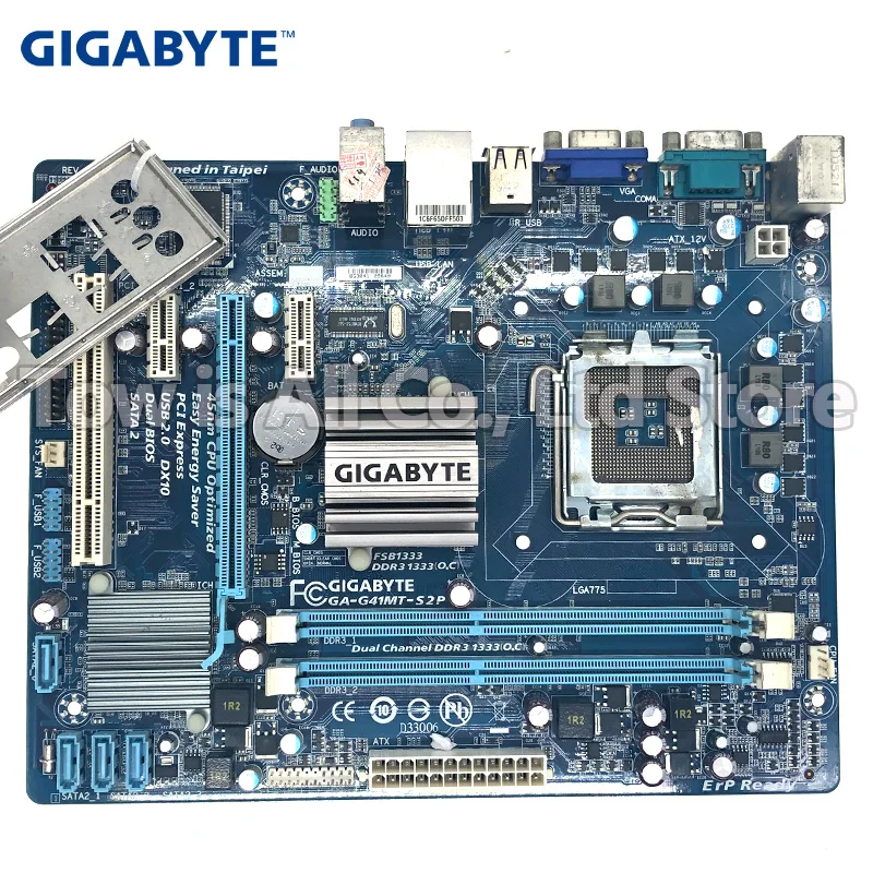Gigabyte GA G41MT S2P оригинальная материнская плата для ПК DDR3 LGA 775 G41 десктопная
