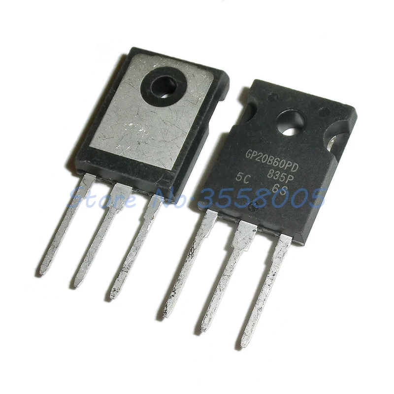 

5 шт./лот GP20B60PD IRGP20B60PD IRGP20B60PDPBF TO-247