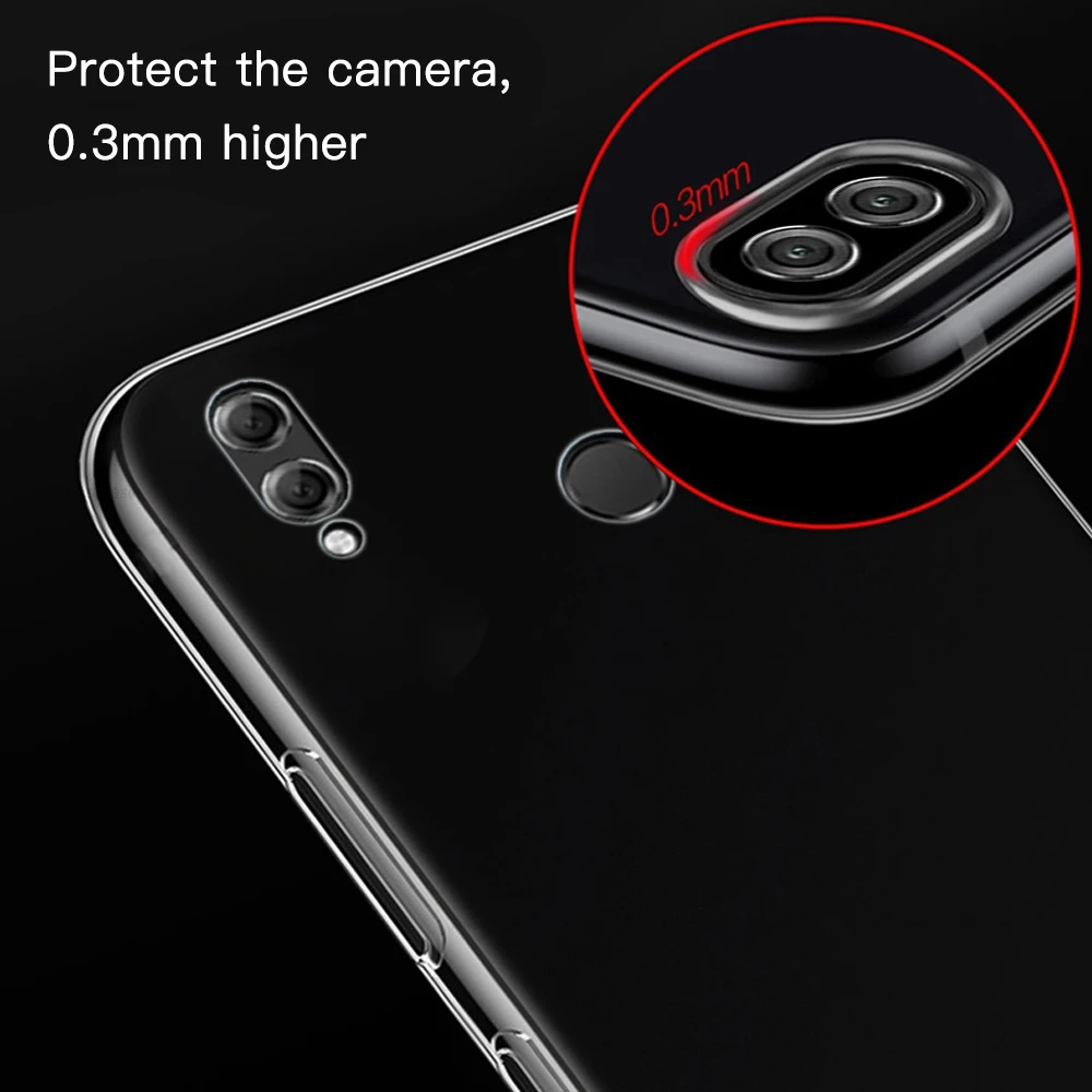 Мягкий силиконовый чехол для Honor 8X защитный Huawei P30 P20 Lite Mate 20 10 Pro 10i прозрачный из