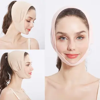 

Facial Lift Bandage V Face Ultra-Thin Breathable Wrinkle Removal Women Elastic Smooth Face Slimming Mask