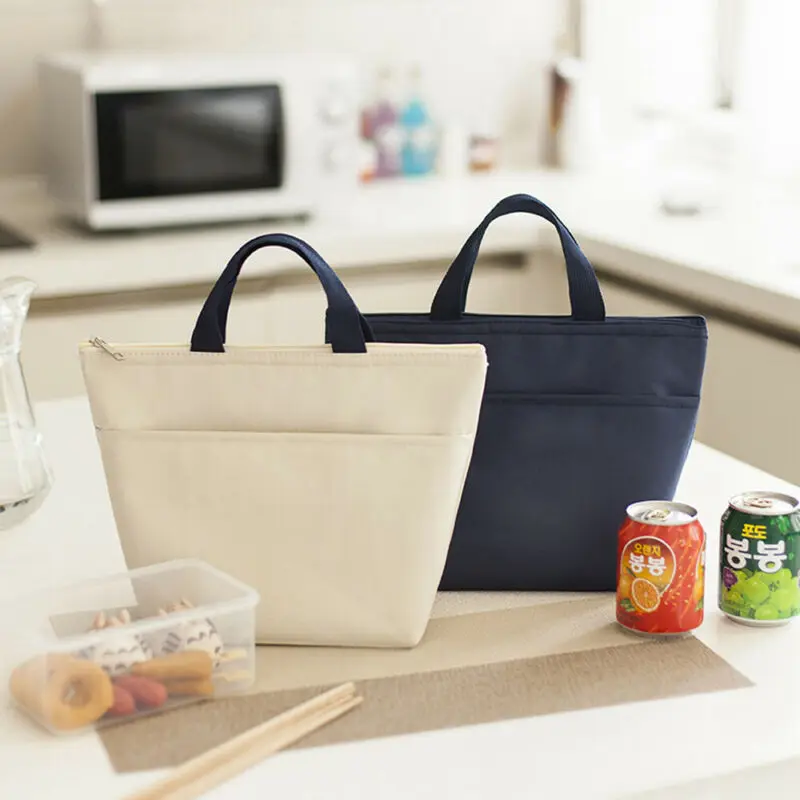 Portable Insulated Thermal Cooler Bento Lunch Box Tote Picnic Storage Bag Pouch | Багаж и сумки