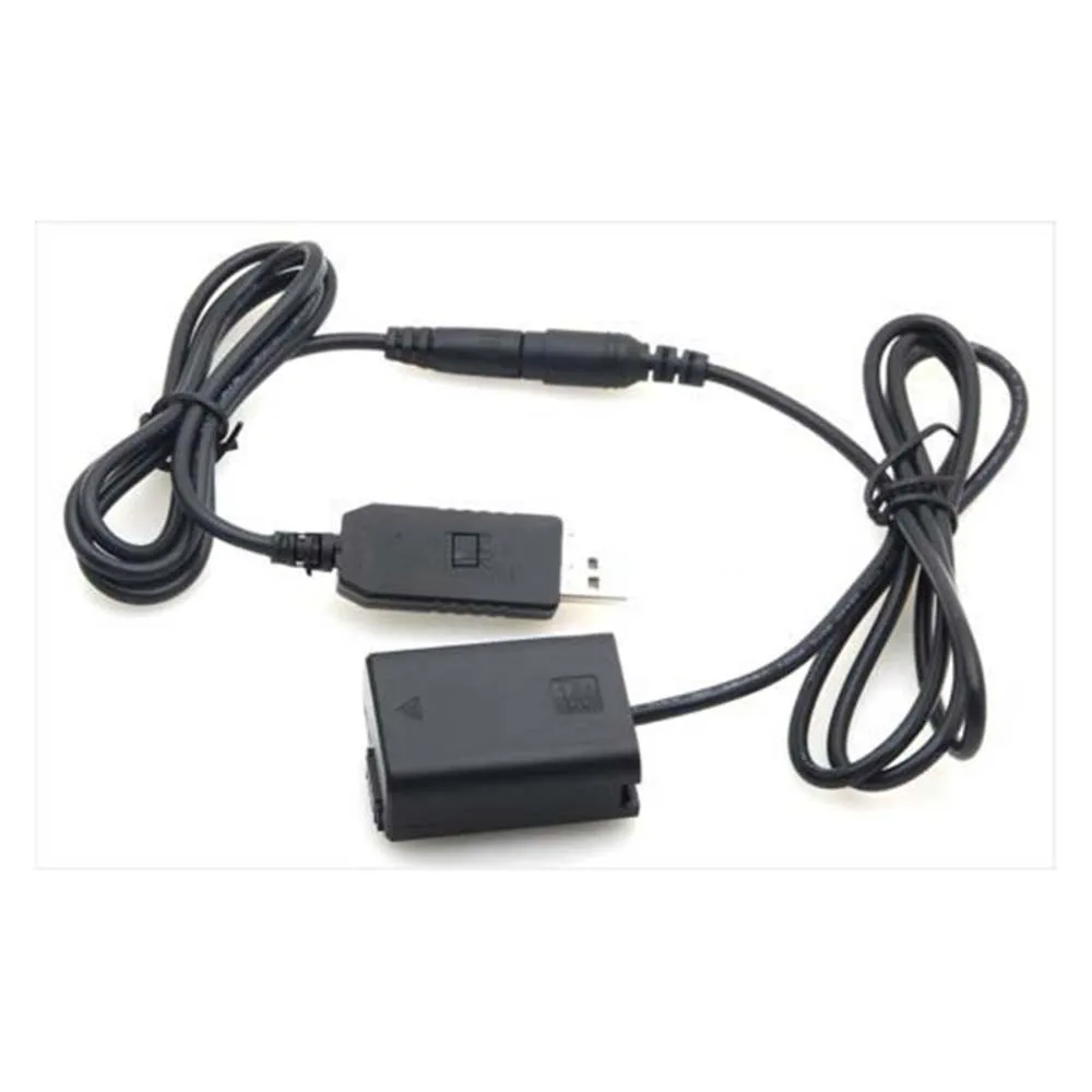 Переходное кольцо для объективов FOTGA 5В USB к NP-FW50 соединитель прямого тока Питание