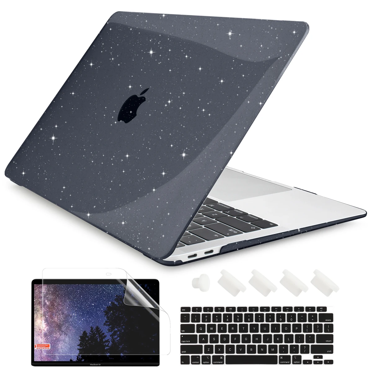 Custodia In Cristallo Bling Per Macbook Air Pro Retina13 Cover - Foto 6