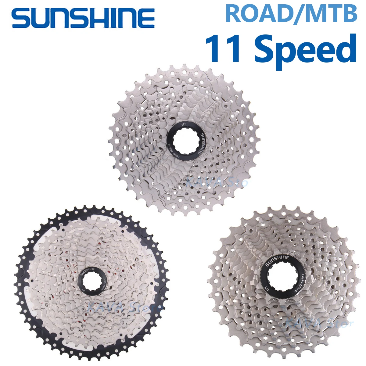 Alomejor Ruota Libera Bici 10 velocità 11-32T Cassetta per Bicicletta da Montagna Adatta per Bici da Strada MTB Sostituisci