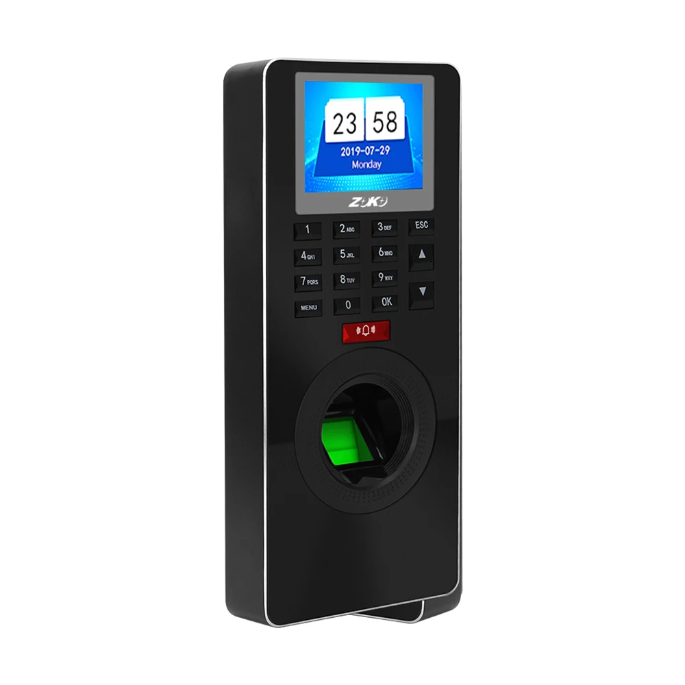 ZK-FP18 Распознавание отпечатков пальцев пароль посещаемость времени и система контроля доступа блокировка открывания двери машина контроля доступа