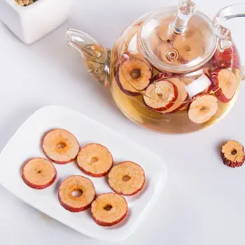 

2020 Xinjiang Hongzaopian Seedless Crispy Jujube Red Dates Circle Health Tea for Boosting Body Resistance Anti Aging