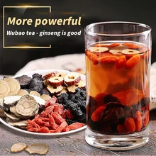 Fudongdongjing, ginseng, five treasures tea, men's tea, old tea, men's health, durable men's treasure eight tea