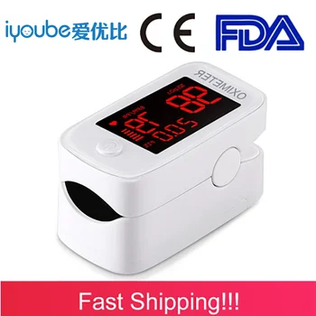

Fingertip Pulse Oximeter LED Digital Display for Gauging Pulse Rate Blood Oxygen Saturation Ward Monitoring Home Health Care
