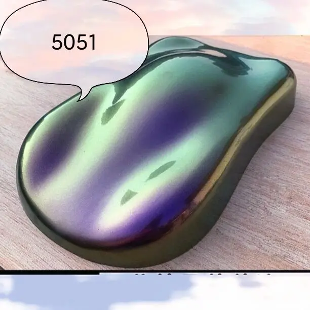 매직 컬러 체인지 자동차 페인트, 자동차 페인트, 크롬 파우더, 슈퍼 카멜론 안료, 25 g/bag