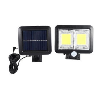 

108Cob Solar Light Outdoors Solar Garden Light PIR Motion Sensor Split Solar Wall Light Spotlights Security Emergency