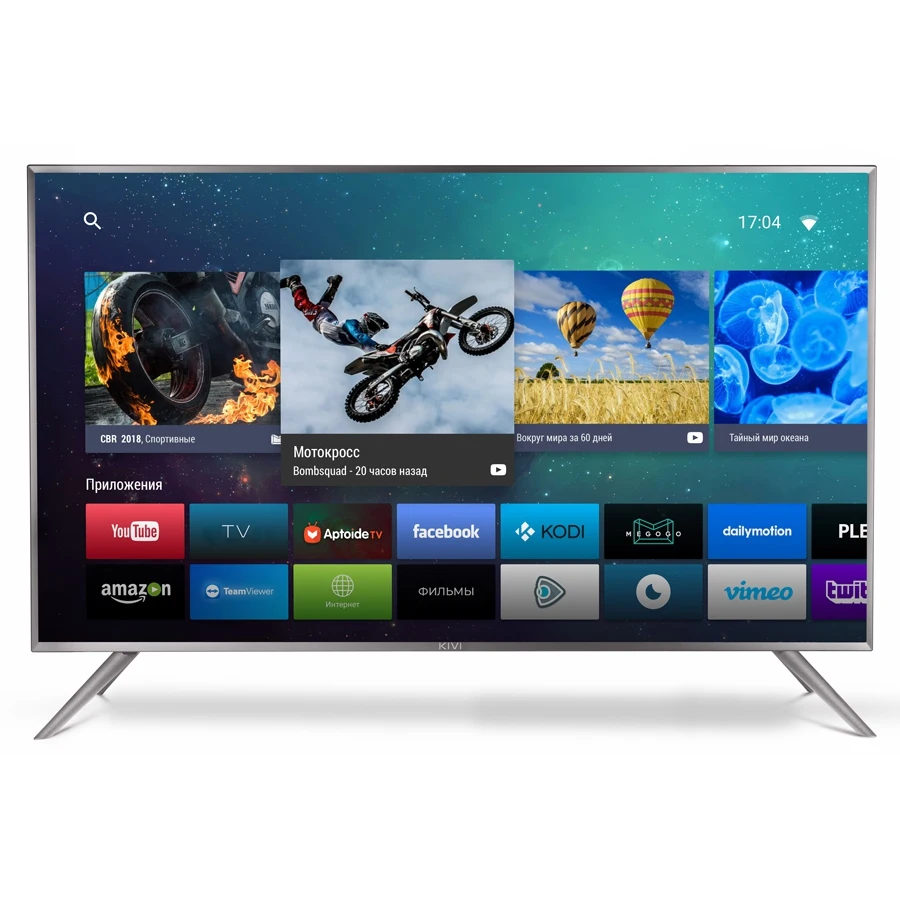 LED TV Kivi 32 32HR50GR/HD READY/200/DVB-T/DVB-T2/DVB-C/ USB/WiFi/Smart TV(RUS