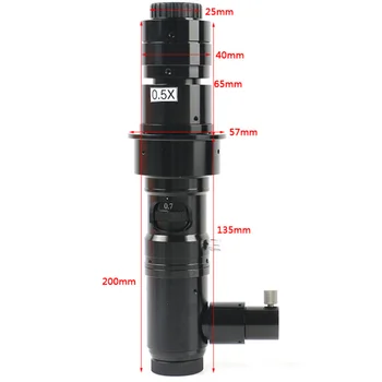 

CCD CMOS Industrial Optical Microscope Camera Coaxial Optical Optics Times C Mount Lens Microscope Video Optical Lens