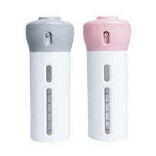 Косметические Бутылочки для поездок 4-в-1 организованная герметичность туалетные принадлежности с возможностью заправки жидкости/лосьон/кремовый комплект контейнеров спрей бутылки инструменты для макияжа