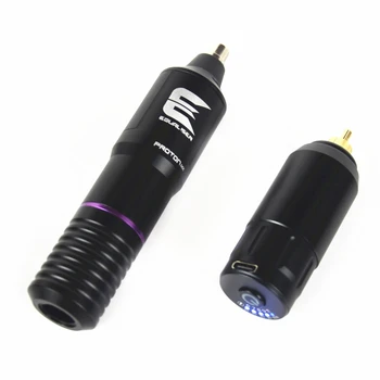 

2020 New Arrival Powerful Tattoo Pen Rotary Machine With Switch Mini Tattoo Wireless Power Supply RCA Connection Tattoo Kit