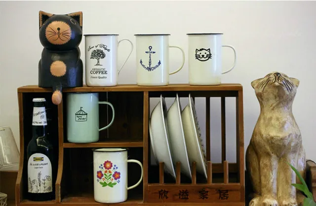 Set Di 2 Tazze Smaltate Da Campeggio - Ideali Per Caffè, Tè E Escursioni - Foto 6