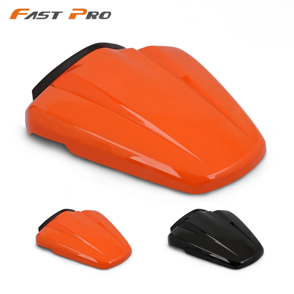 Motorcycle Plastic Rear Passenger Pillion Seat Protective Cover Cap For