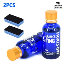 9H нано керамическое автомобильное стекло покрытие жидкое гидрофобное против царапин авто Уход и высокое качество
