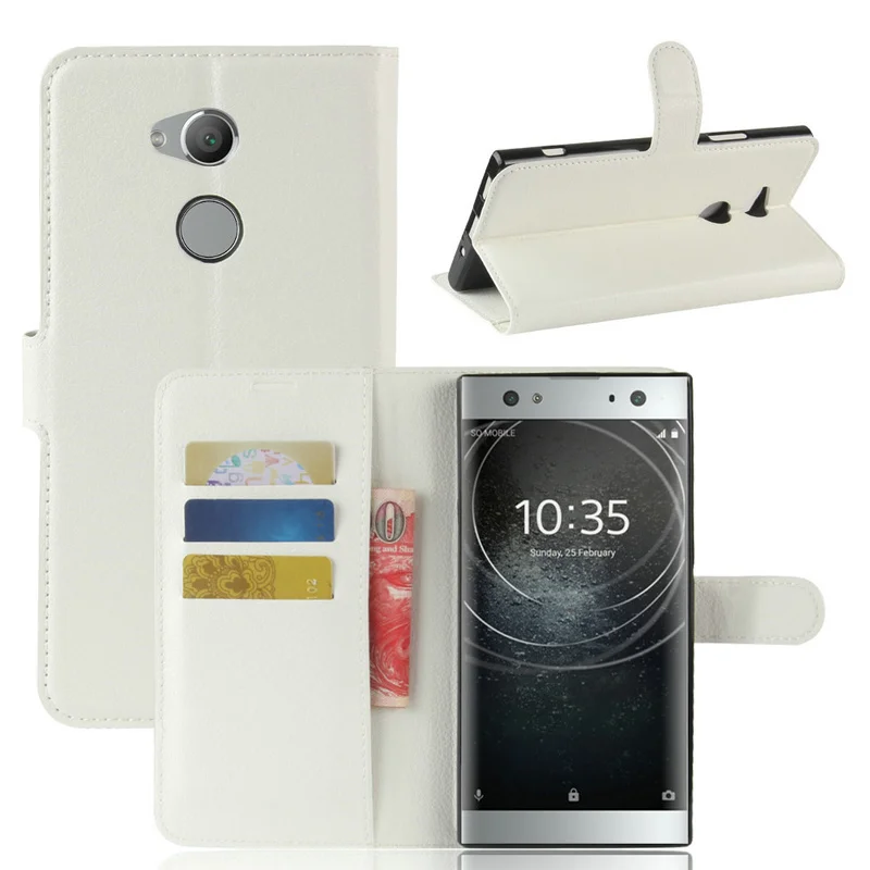 Case Wallet Phone Case for Sony Xperia XA2 Ultra Dual H3213 H3223 H4213 H4233 XA2 H3113 H3123 H3133 H4113 Flip Leather Cover 3