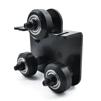 

Durable 3D Extruder Back Support Plate with Adjustable Pulley Extruding Backplate for Ender 3 CR-10 Series 3D Printers