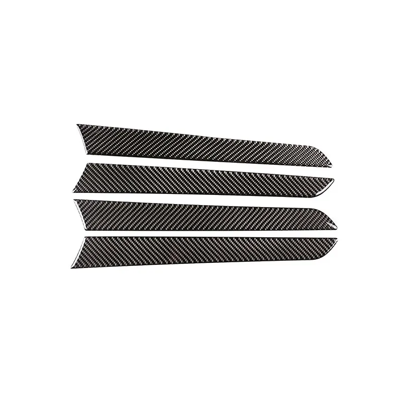 

For Audi A4L / A5 2009-2016 Real Carbon Fiber Interior Door Decorative Panel 3D Interior Accessories Sticker