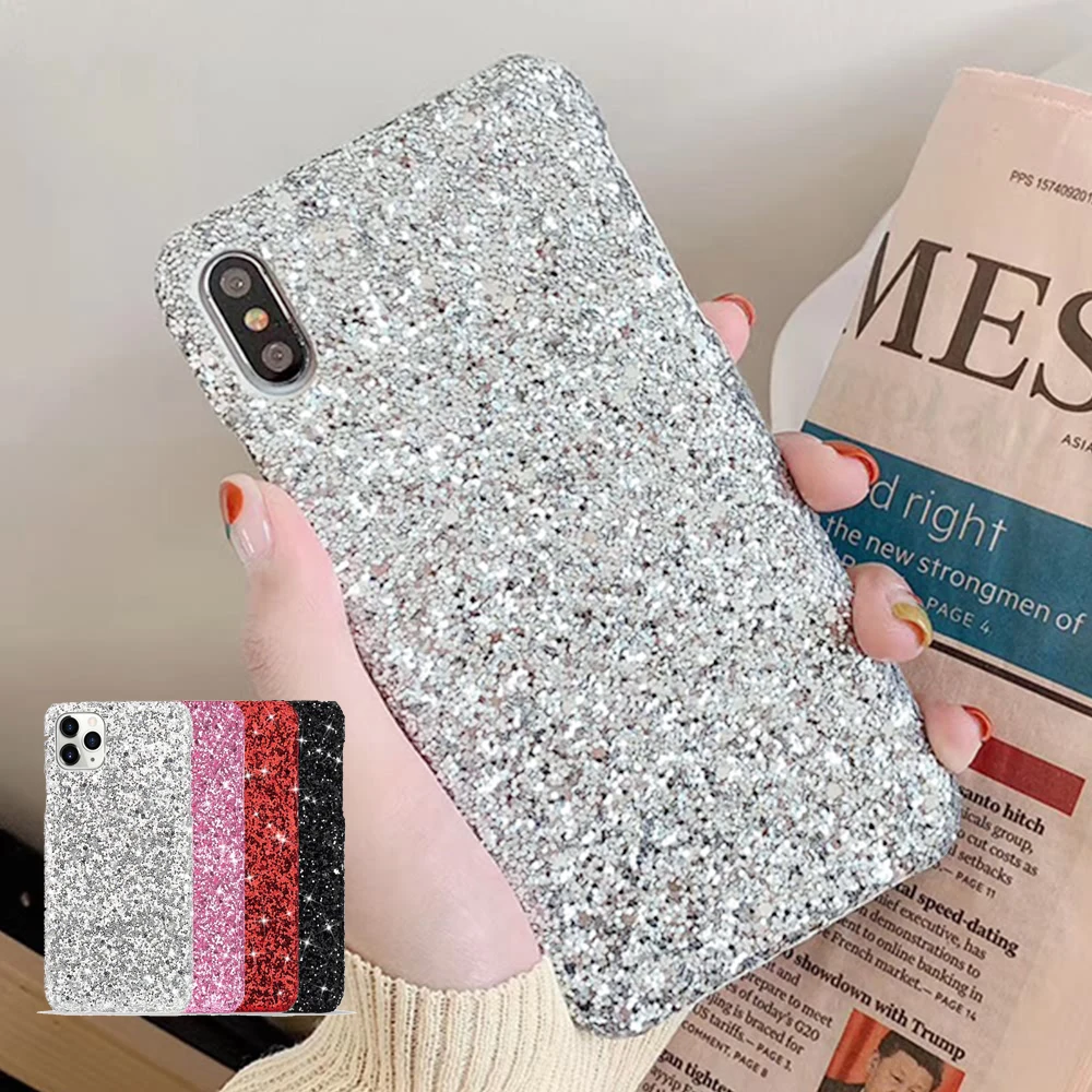 Women Bling Sparkle Glitter Phone Case for iPhone 11 Pro Max X Xr Xs Girl PC Hard Cover for iPhone 8 7 6 6S Plus SE2 12 Pro Max Women Bling Sparkle Glitter Phone Case for iPhone 11 Pro Max X Xr Xs Girl PC Hard Cover for iPhone 8 7 6 6S Plus SE2 12 Pro Max