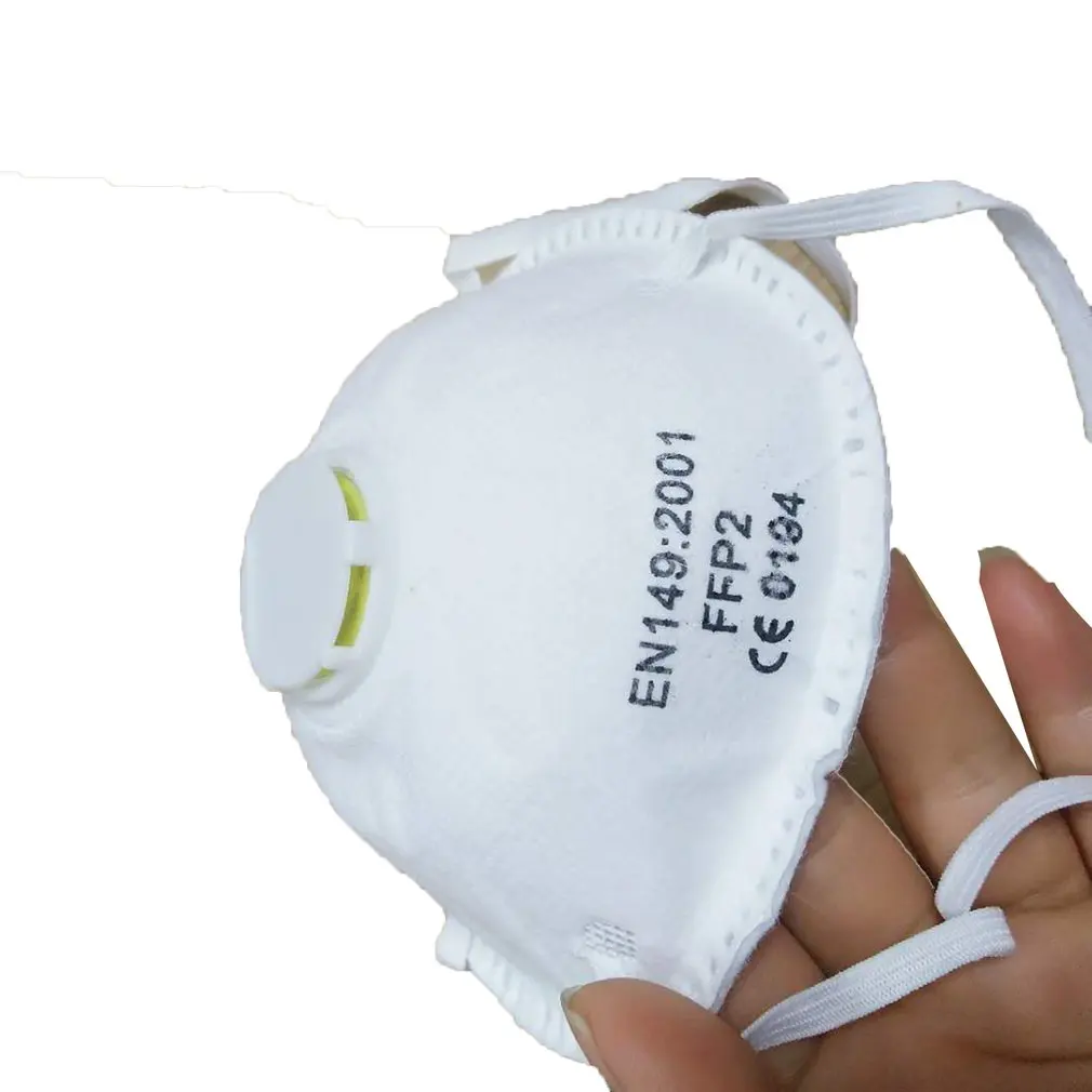 

In stock!!! 1pc/20pcs FFP2 Protective Mask High Efficiency Filtration 3D Fitting Design Efficient Smooth Respirator Fresh