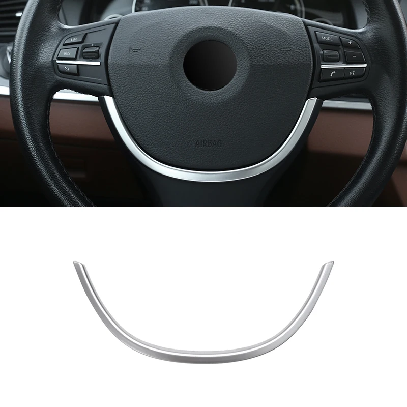 

For BMW 5 series LHD RHD F10 F11 2010-2016 Steering Wheel Trim Circle Sequins Cover Sticker Interior Auto Accessories Styling