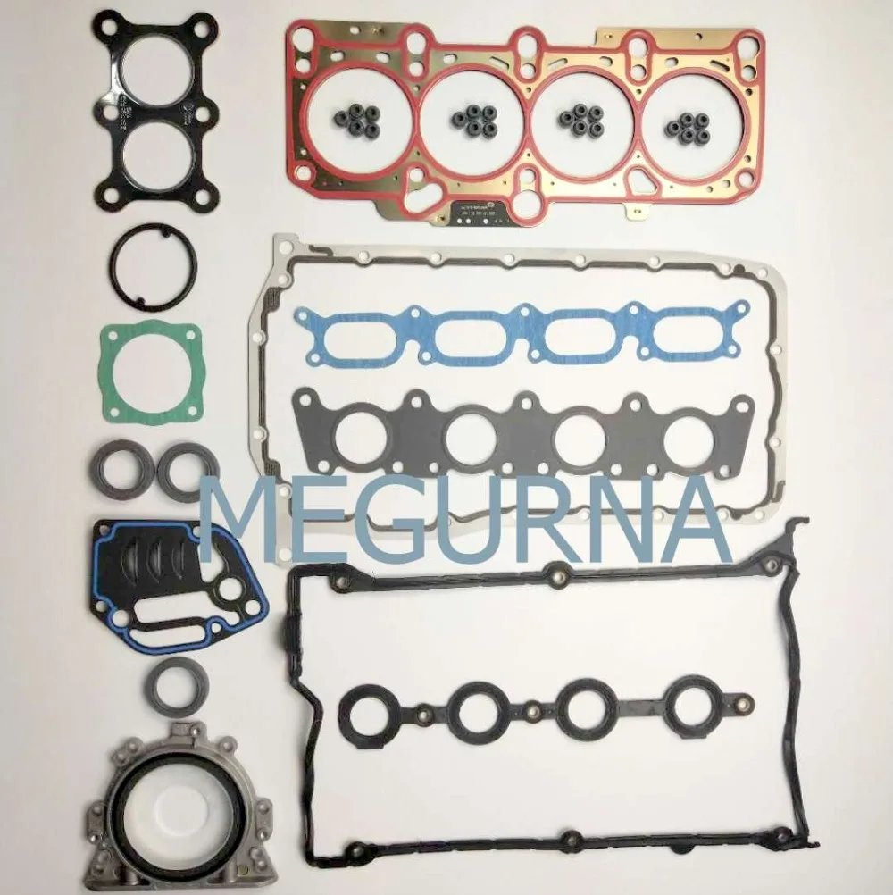 6) для VW JETTA 5V Бензин Комплект прокладок 068 198 012 K MEGURNA