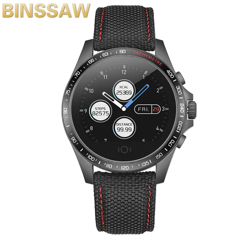 

BINSSAW 2019Smart Watch Support GPS Positioning Sports Waterproof Phone Call Heart Rate Tracker Men Women Watch For Android iOS