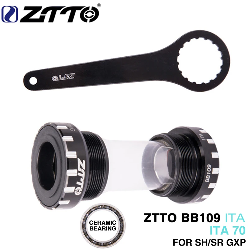 ZTTO BB109 ITA70 ITA 70 керамический внешний подшипник нижний MTB дорожный - Цена: 742,34 - 2 349,99 руб.