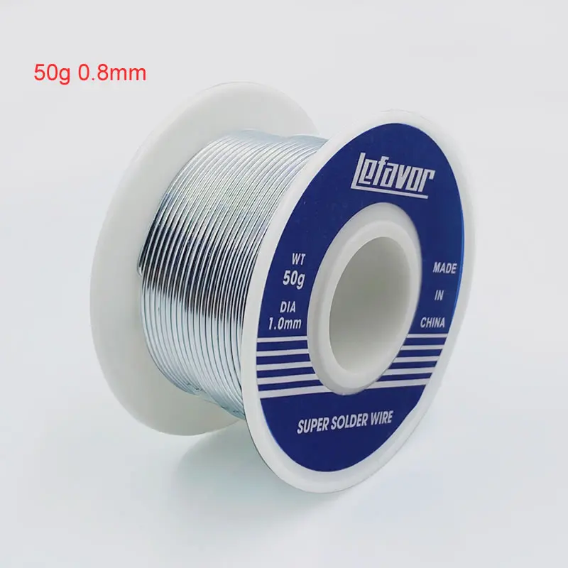 8032 Portable Hot Air Gun Adjustable Temperature Air Tube IC Chip Desoldering Tool BGA Repair 50g 0.8mm Solder Wire Heat Element 5