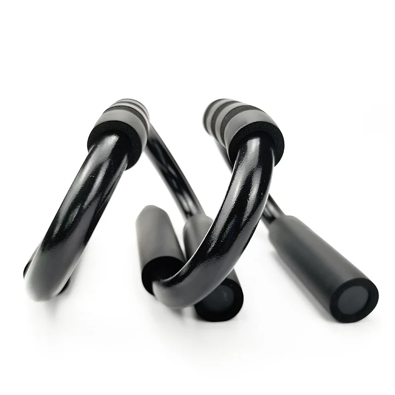 1 Set Non-Slip Metal Push Up Bars for Men and Women Carbon Steel Pushup Stands Pushups Muscle Strength Training Gym Home Workout