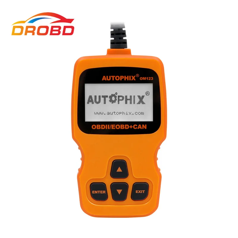 US $26.66 New Autophix Om123 Obd2 Code Reader Gas Diesel Analyzer Auto Diagnostic Scanner In Russian Car Automotive Scan Tool Pk Elm327