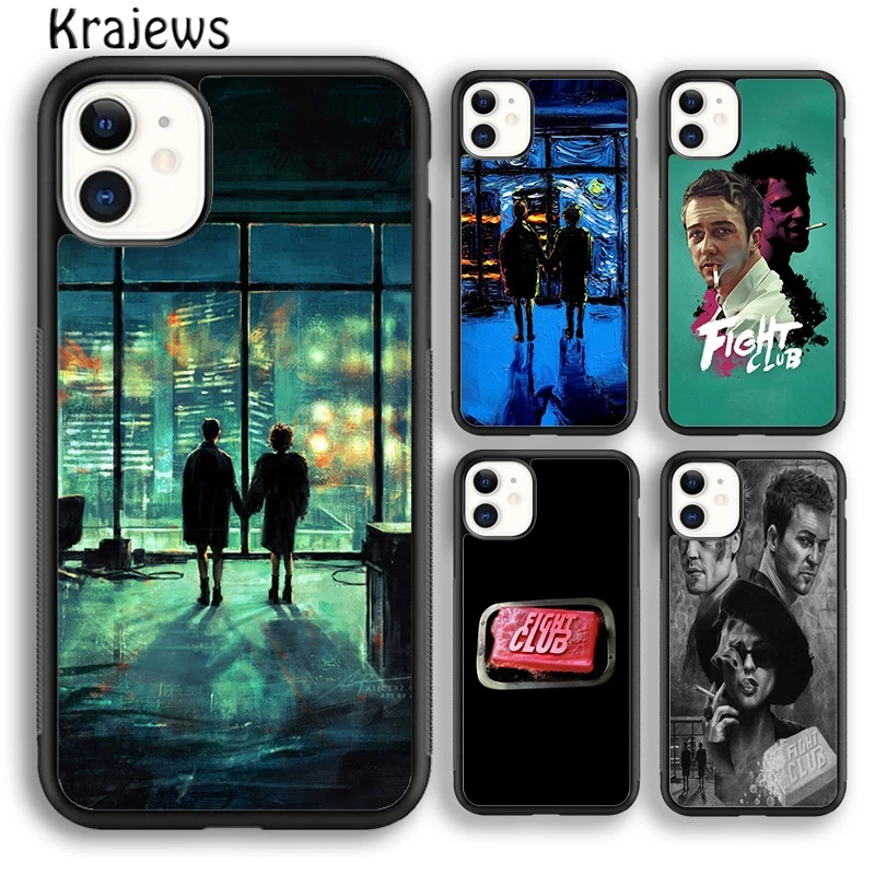 Amazing Fight Club Posters Phone Case Cover For iPhone 5 6s 7 8 plus X XS XR 11 12 13 pro max Samsung Galaxy S8 S9 S10 Plus | Мобильные