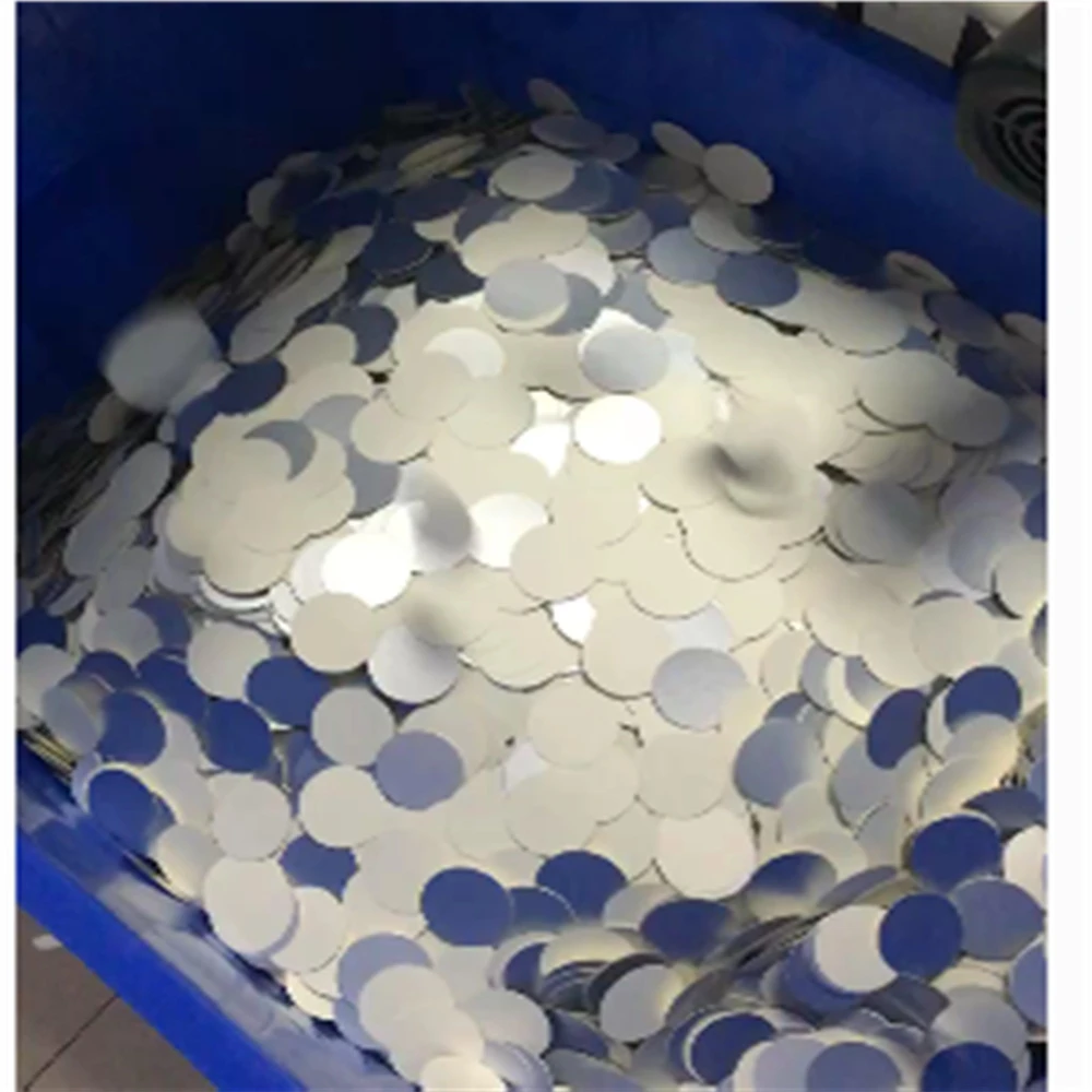 Plastic Bottle Glass Jar Induction Sealing Foils By Heat Gasket Cosmetic Can Accessories Aluminum Foil Prevent Leakage 500PCS aluminum foil sealing sticker