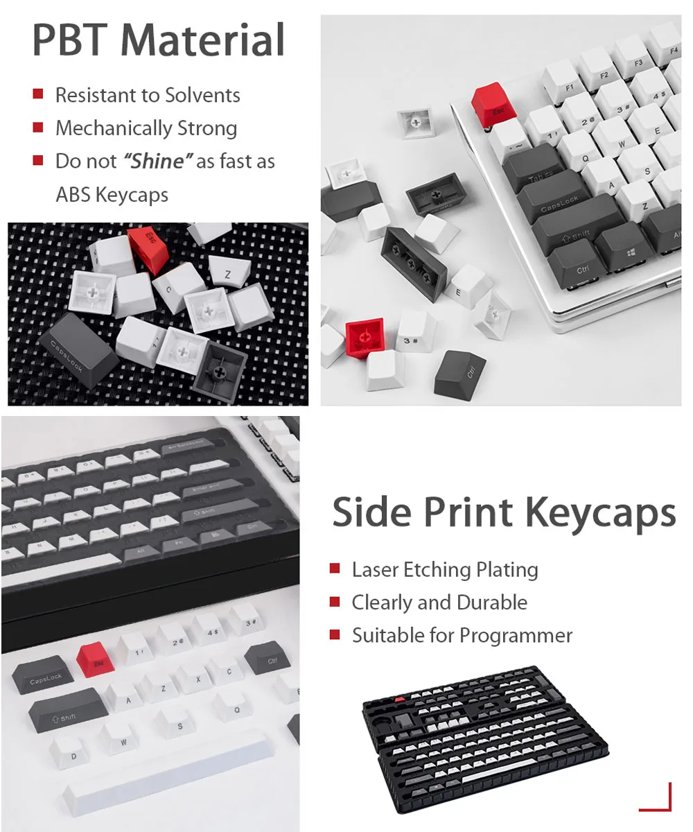 RK61 Mechanical Gaming Keyboard TKL 61 Keys Wireless Bluetooth 60% RGB Blue Brown Red Switch Keycaps PBT Classical Keycap RK61 Mechanical Gaming Keyboard TKL 61 Keys Wireless Bluetooth 60% RGB Blue Brown Red Switch Keycaps PBT Classical Keycap