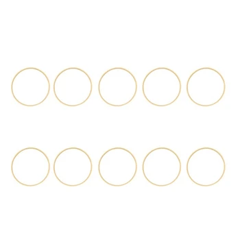 

10PCS Metal Dream Catcher Dreamcatcher Ring Macrame Craft Hoop DIY Accessory 190mm