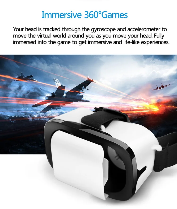 LEORY VR 3D Glasses Virtual Reality Cinema Game VR AR Helmet 1080P 2G+4GB Smart VR Glasses For Android Huawei