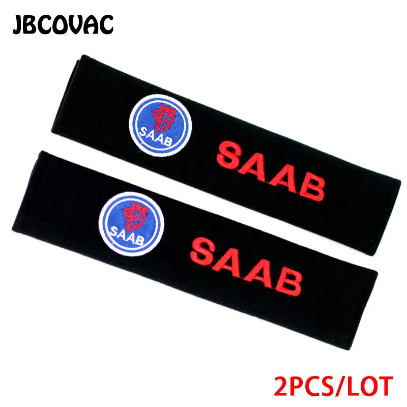 2 Pz/Lotto Accessori Auto Adesivo Car Styling Protezione Spalla Imbottitura Custodia Per Saab 93 95 Saab 9-3 9-5 900 9000 Emblema