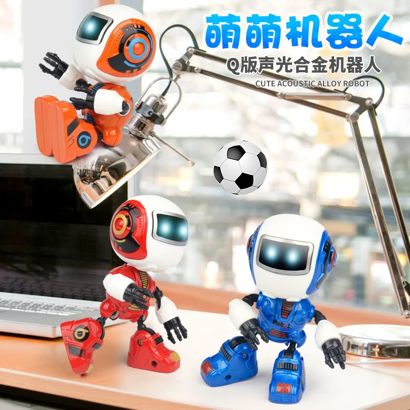 

Joints Voice Light Effect Sensing Handfeel Multi-functional Light Music Clatter Alloy Robot Models