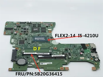 

FRU 5B20G36415 FOR Lenovo Flex2-14 Laptop Motherboard SR1EF I5-4210U DDR3 N15V 2GB LF14M 448.00X01.001 100%Tested