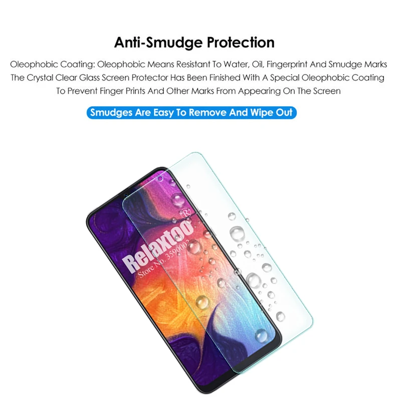 Защитное стекло для samsung a50 протектор экрана на samsung galaxy a10 a20 a30 a40 a70 a20E защитное закаленное стекло