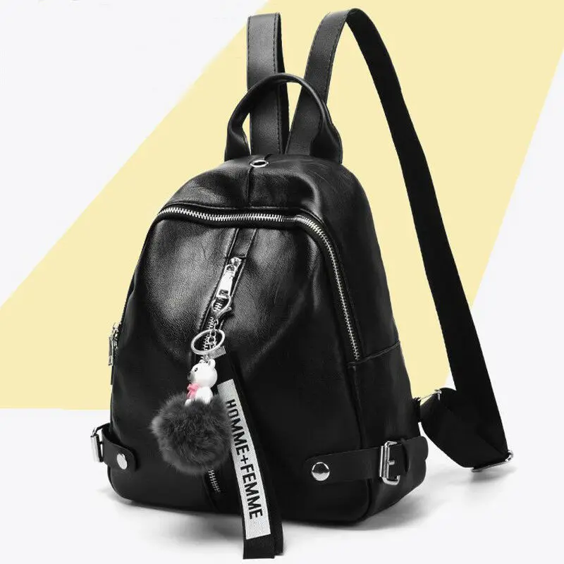 

Local Stock Designer Fashion Women Backpack Mini Soft Touch Multi-Function Small Backpack Female Ladies Shoulder Bag Girl Purse